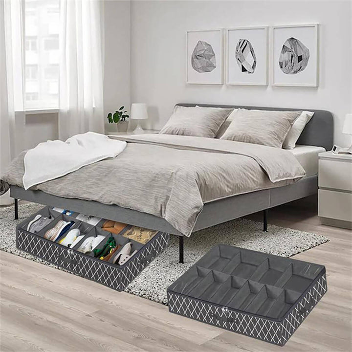 Foldable Under Bed Storage Shoes Organizer
