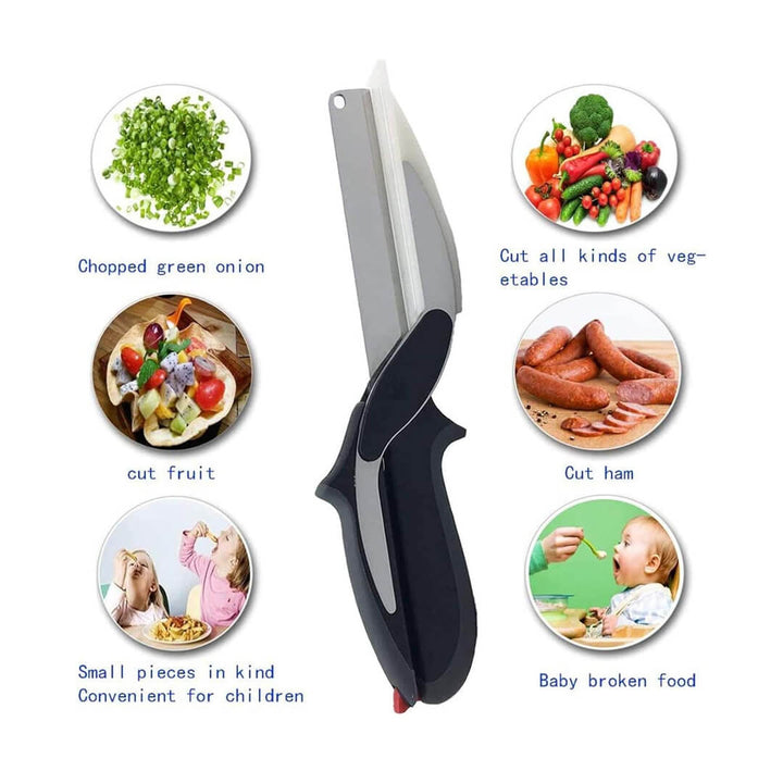 Kitchen chopper scissors for vegetables and fruits