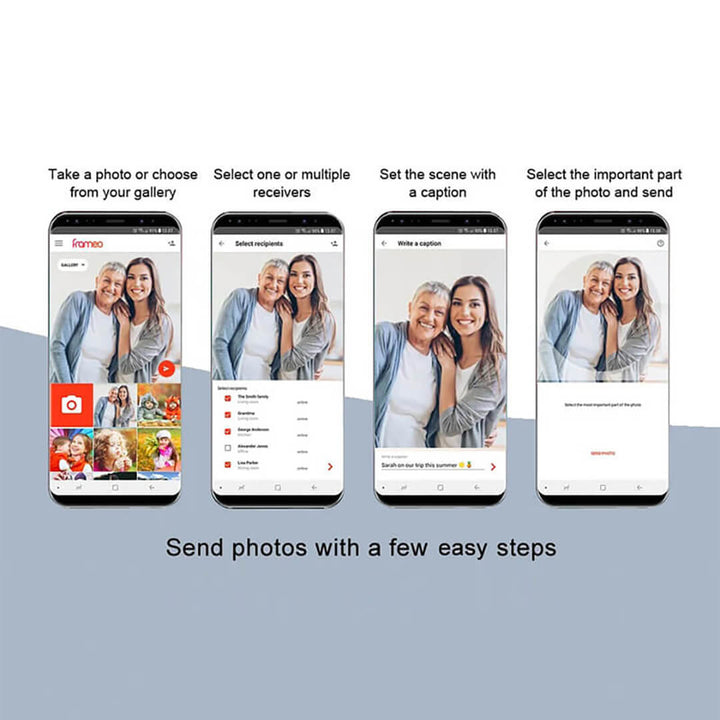 FRAMEO 10.1-Inch WiFi Digital Photo Frame – Share Moments Instantly