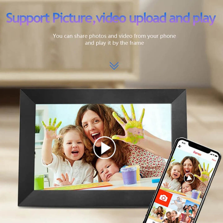 FRAMEO 10.1-Inch WiFi Digital Photo Frame – Share Moments Instantly