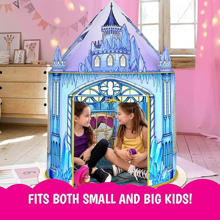 Winter Wonderland - Portable Foldable Snow Castle Kids Tent