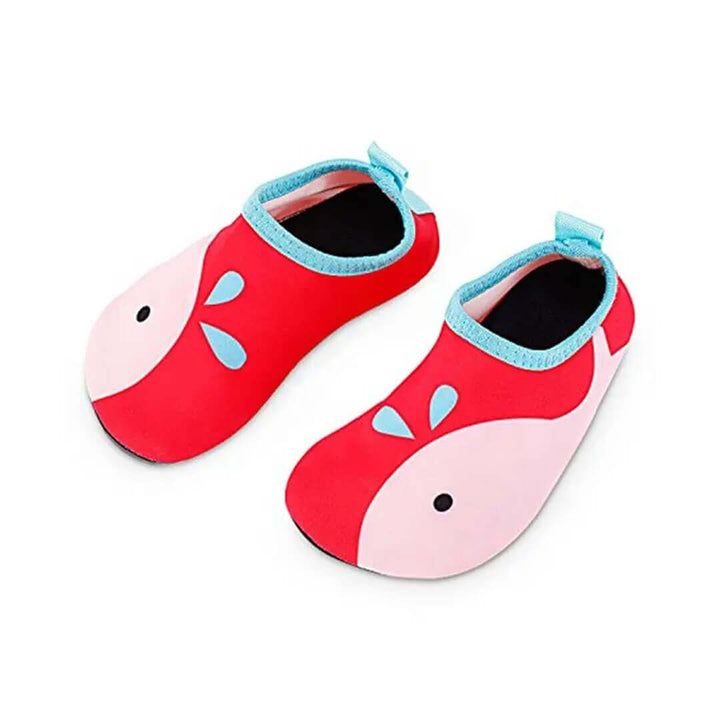 Pink Whale Quick-Dry Beach Shoes – Anti-Slip & Lightweight