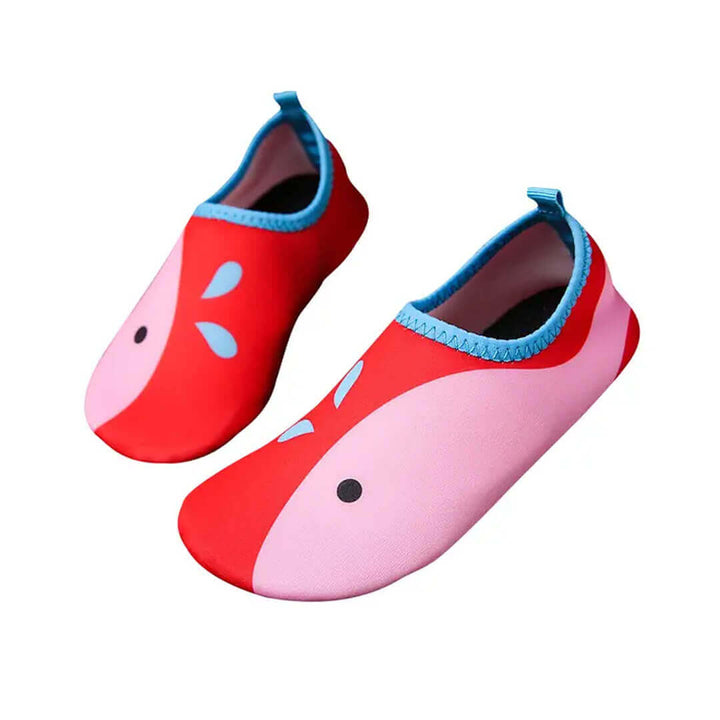 Pink Whale Quick-Dry Beach Shoes – Anti-Slip & Lightweight