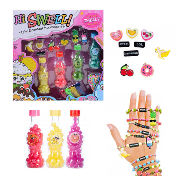 Girls Scented Jewellery Beads Kit – Creative Accessory Set