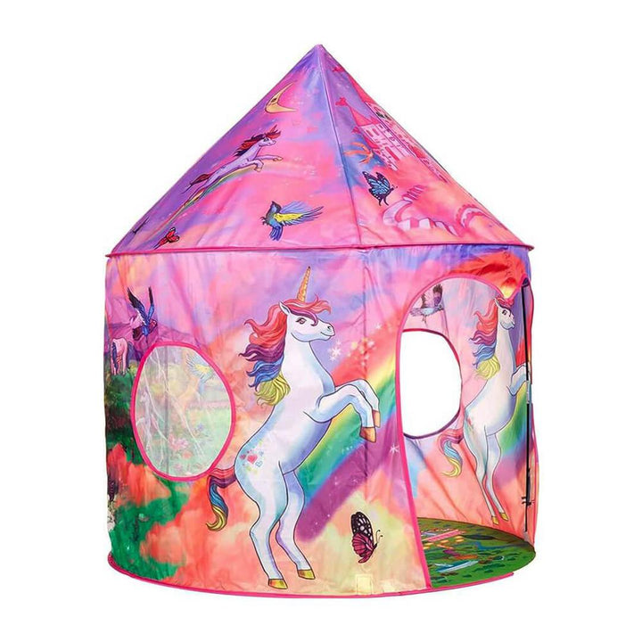 Unicorn Magic - Portable Foldable Rainbow Kids Tent Unicorn