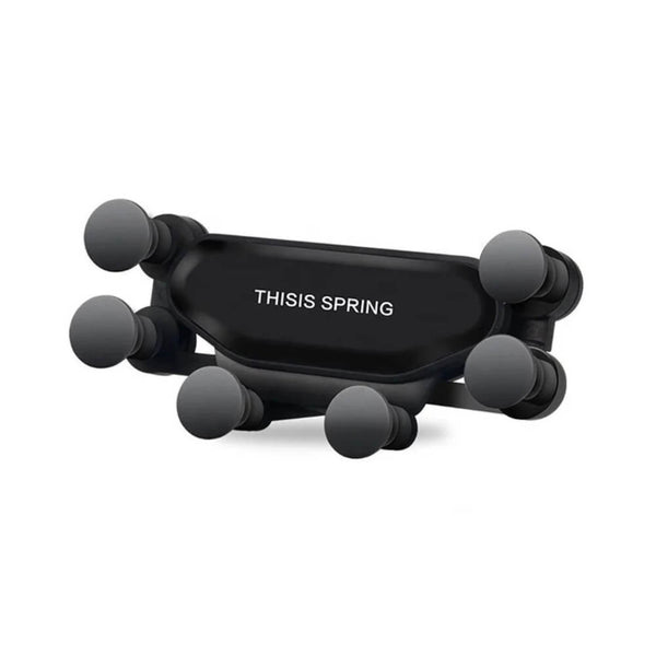 Gravity Car Air Vent Clip Mount Holder - Snap Button Holder
