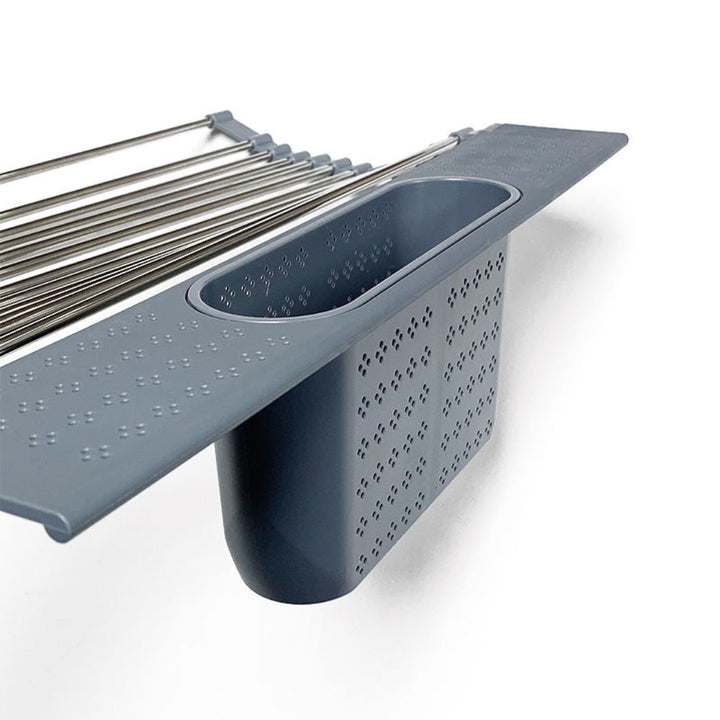 Over-the-Sink Roll-Up Dish Drying Rack