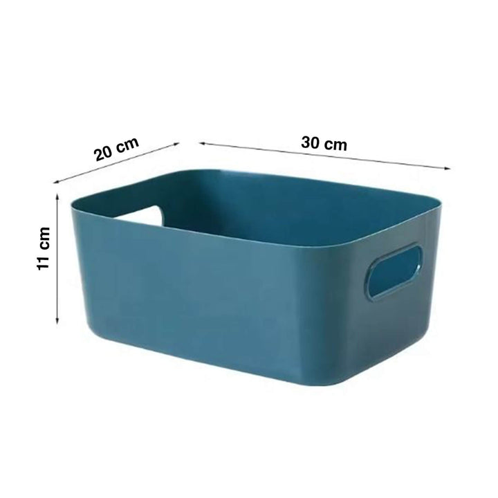 Multifunctional Handled Plastic Storage Box, dimensions