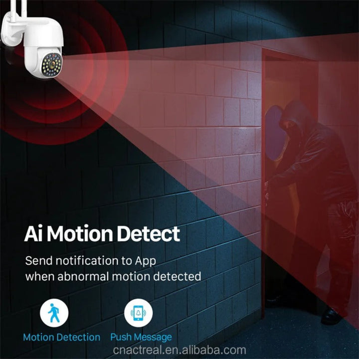 High-Definition 360° Security Camera - Smart Motion Detection (Indoor / Outdoor)