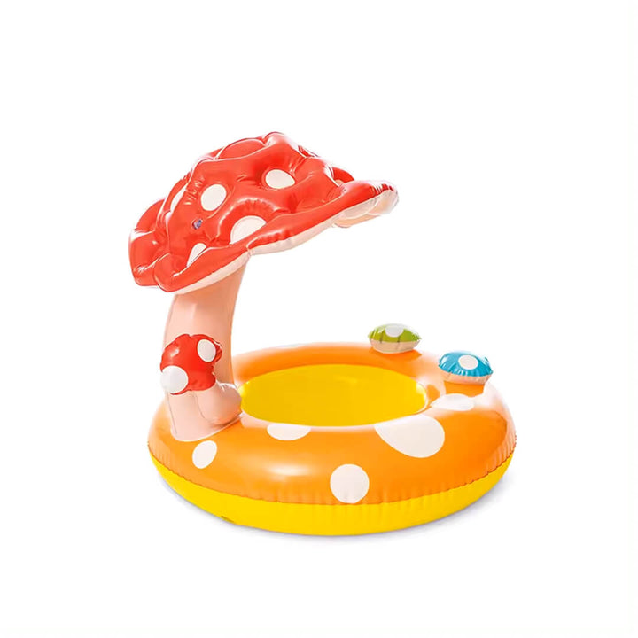 INTEX Mushroom Inflatable Pool Chair with Sunshade (1-2 years)