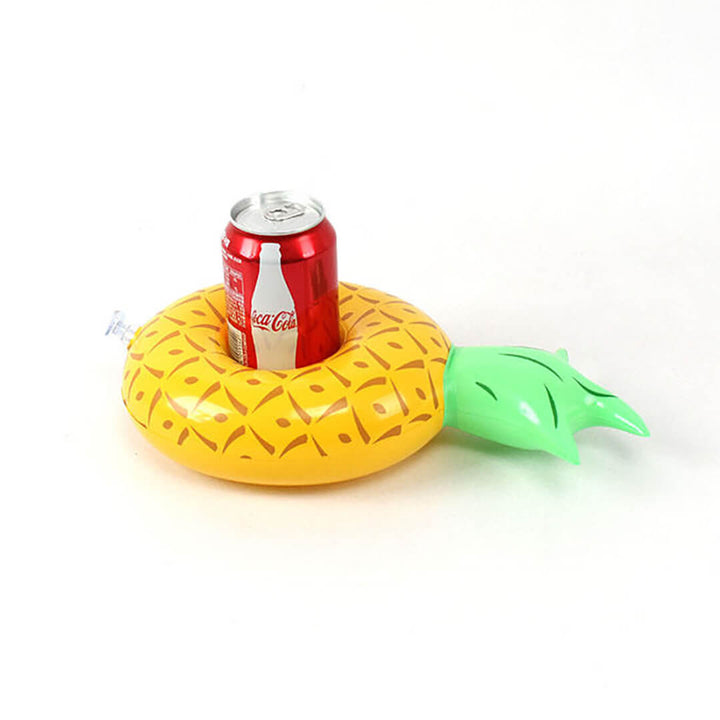 Inflatable Pool Drink Holder – Fruits & Football Designs Pineapple