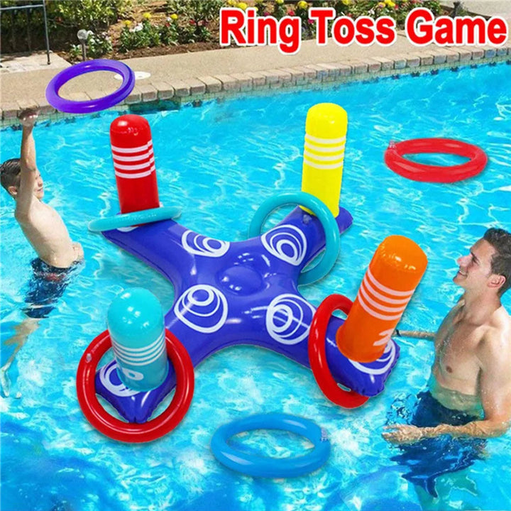 X-Shape Inflatable Ring Toss – Floating Pool Game