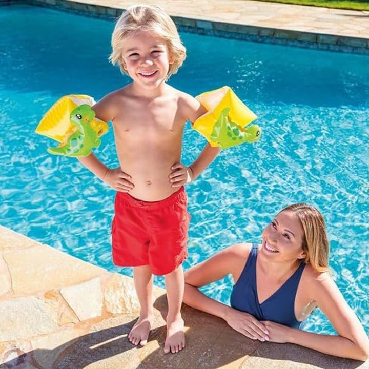 INTEX Dinosaur Arm Bands for Children (Ages 3-6)