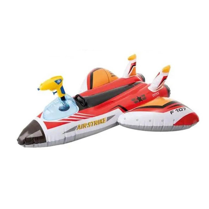 INTEX Inflatable Plane Ride-On with Water Gun