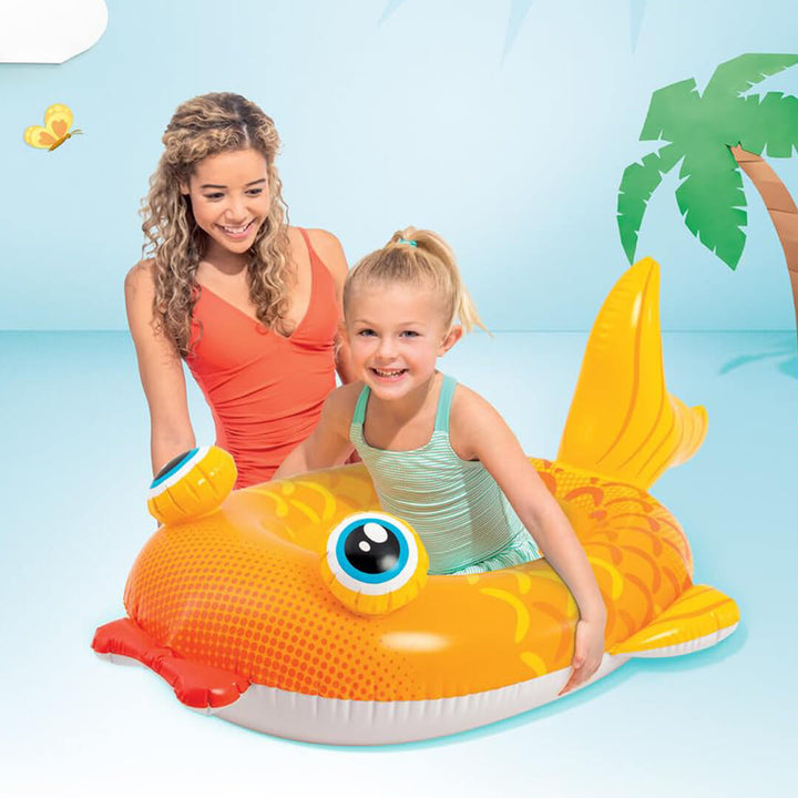 INTEX Inflatable Pool Ride-On Floats – Plane, Fish & Boat