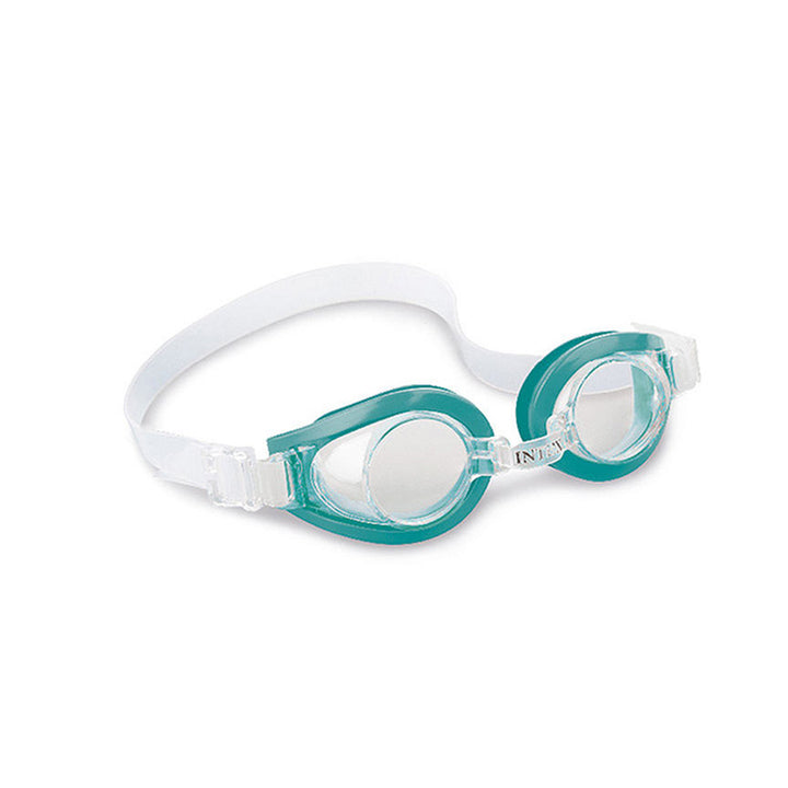 INTEX Kids Play Goggles with Adjustable Straps (Ages 3-8) Teal