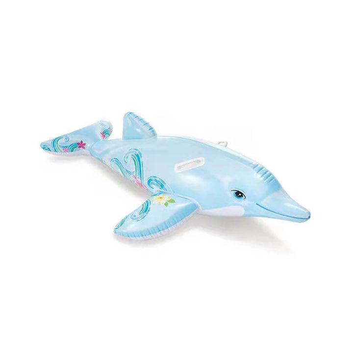 INTEX Lil’ Dolphin Ride-On Pool Float – Fun Inflatable for Kids