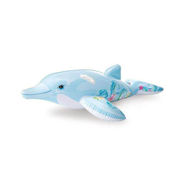 INTEX Lil’ Dolphin Ride-On Pool Float – Fun Inflatable for Kids