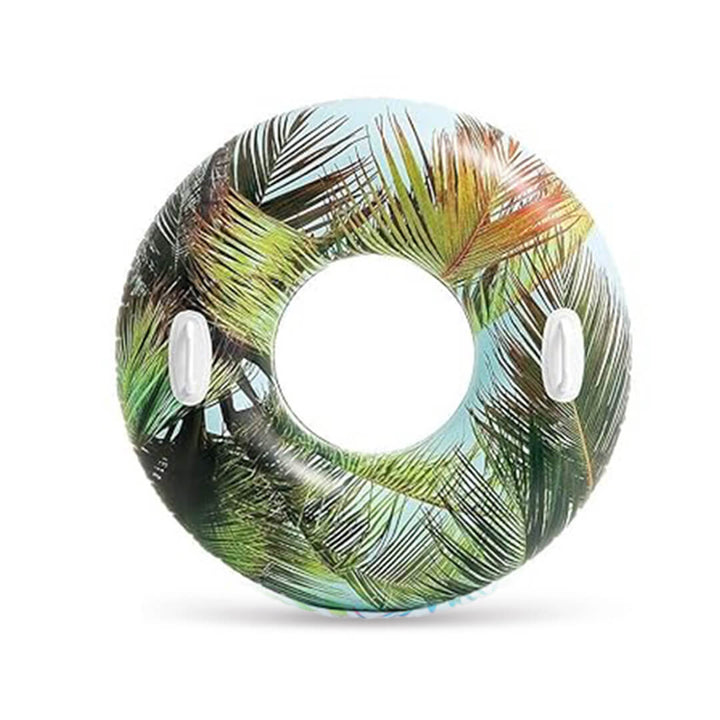 INTEX Inflatable Transparent Tropical Tubes - Ages 9+ Palm trees 97cm