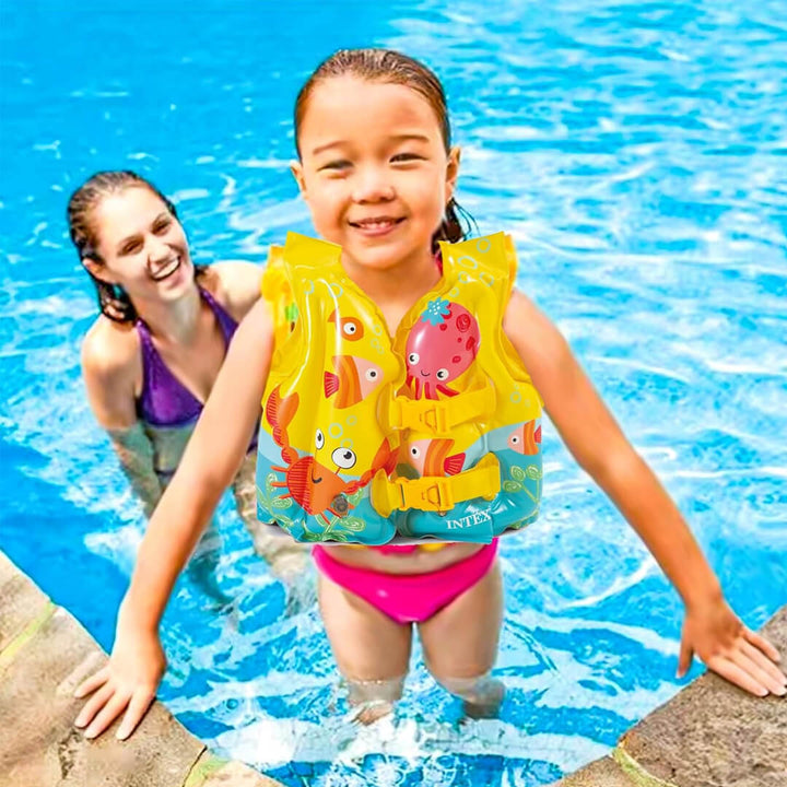 INTEX Tropical Buddies Swim Vest for Kids (3–5 Years)