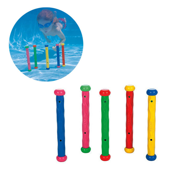 Intex Underwater Play Sticks – Set of 5 Dive Toys for Kids