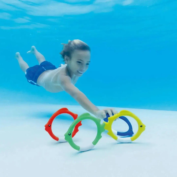 INTEX Underwater Fish Rings Set of 4 pieces