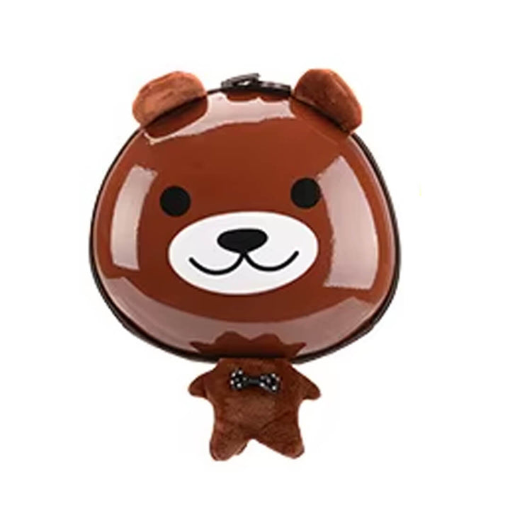 Kids Cute 3D Hard Shell Teddy Bear Backpack