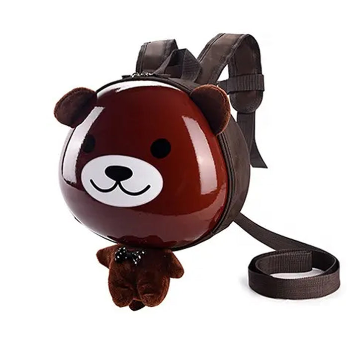 Kids Cute 3D Hard Shell Teddy Bear Backpack