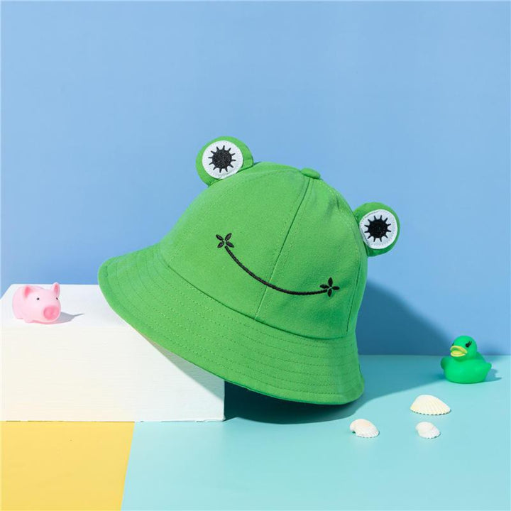 Frog Design Kids Hat – Sun Protection for Ages (4–8 years)