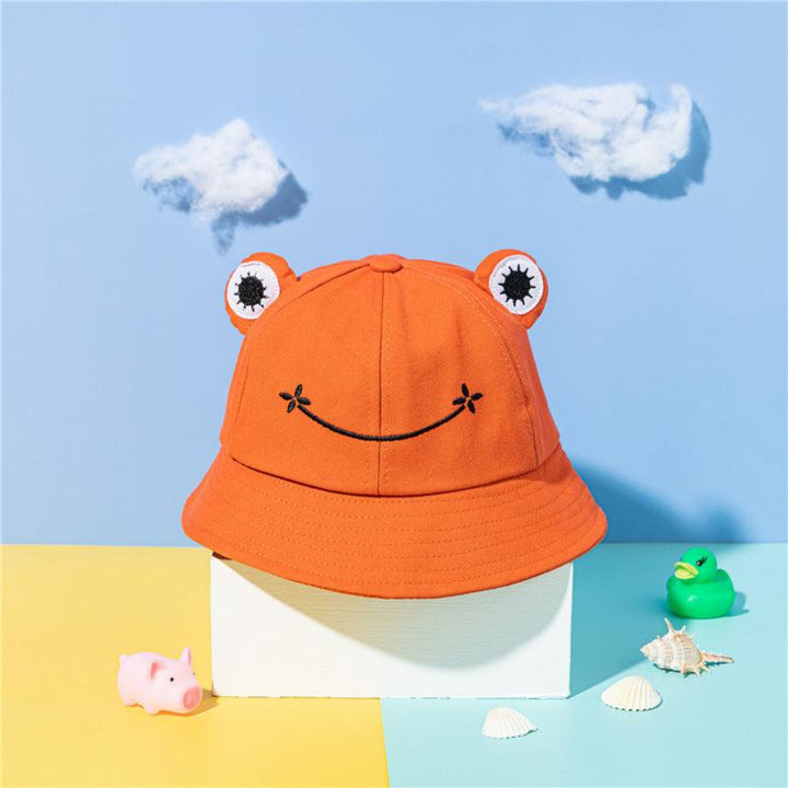 Frog Design Kids Hat – Sun Protection for Ages (4–8 years)