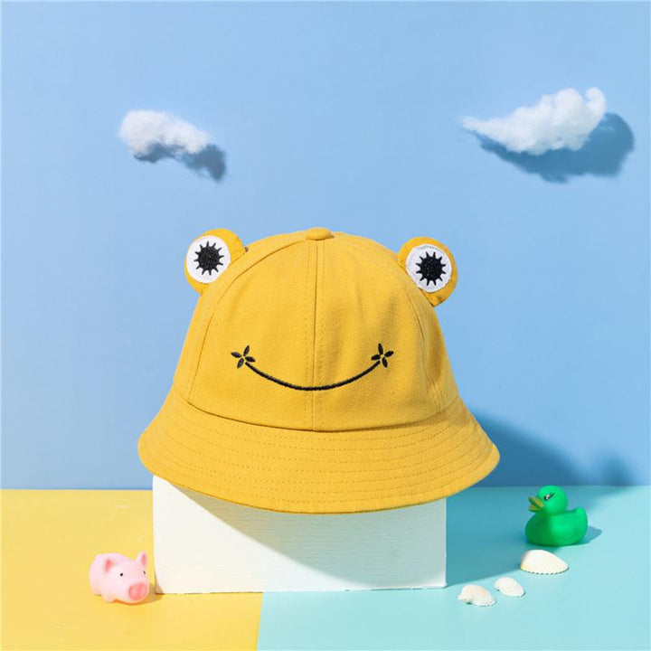 Frog Design Kids Hat – Sun Protection for Ages (4–8 years)
