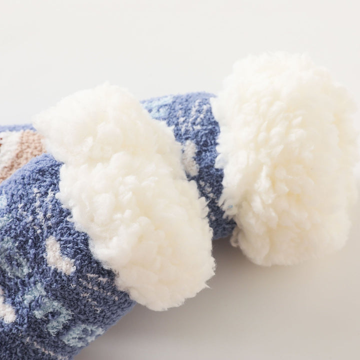 kids Fleece Sleep Socks (4-7 Years) - 3 Designs