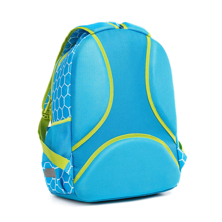 Blue and Green Soccer Backpack Combo Set
