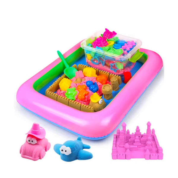 45-Piece Kids Magic Sand Set – Non-Toxic Indoor/Outdoor Play