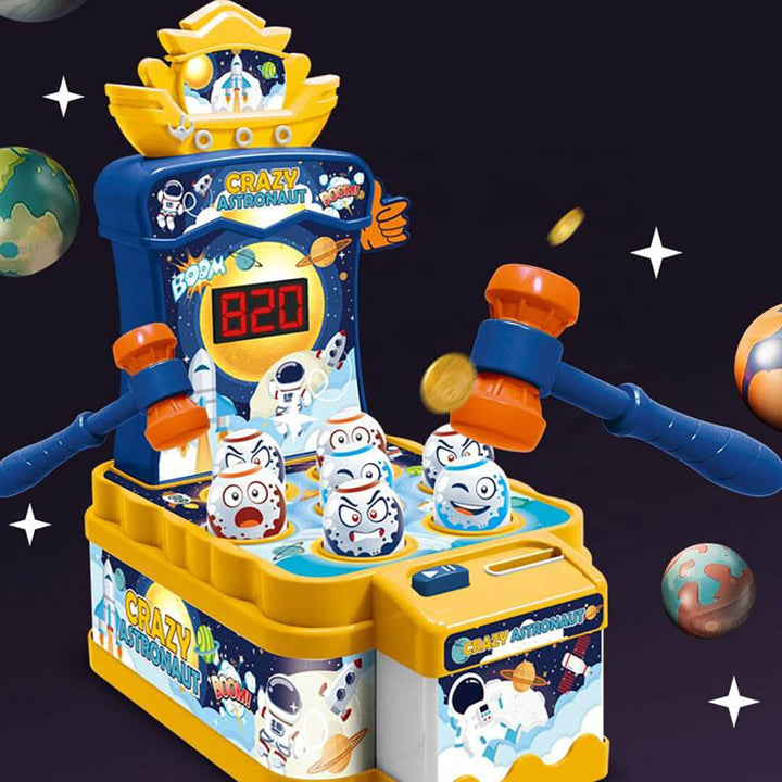 Kids Mini Electronic Attack Hammer Game - Quick Reflex Fun