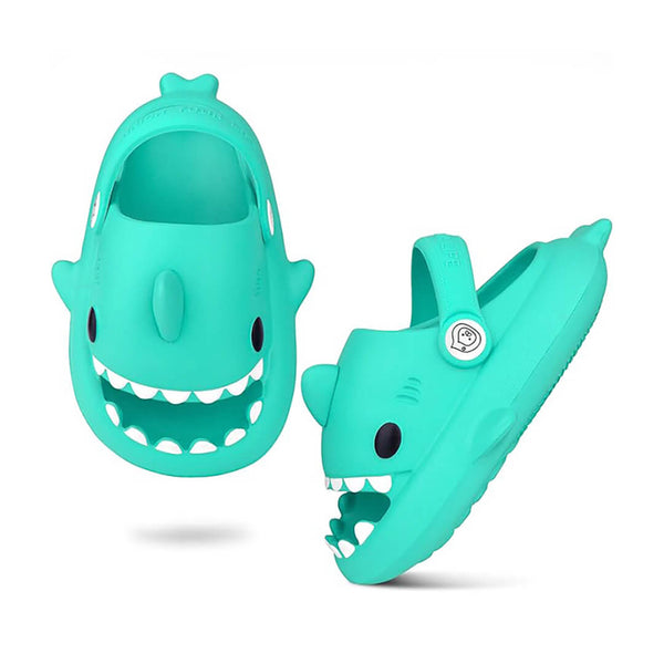 Kids Non-Slip Thick Summer Slides Sandals - Teal