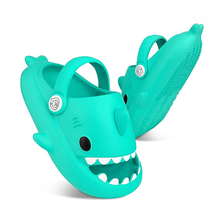 Kids Non-Slip Thick Summer Slides Sandals - Teal