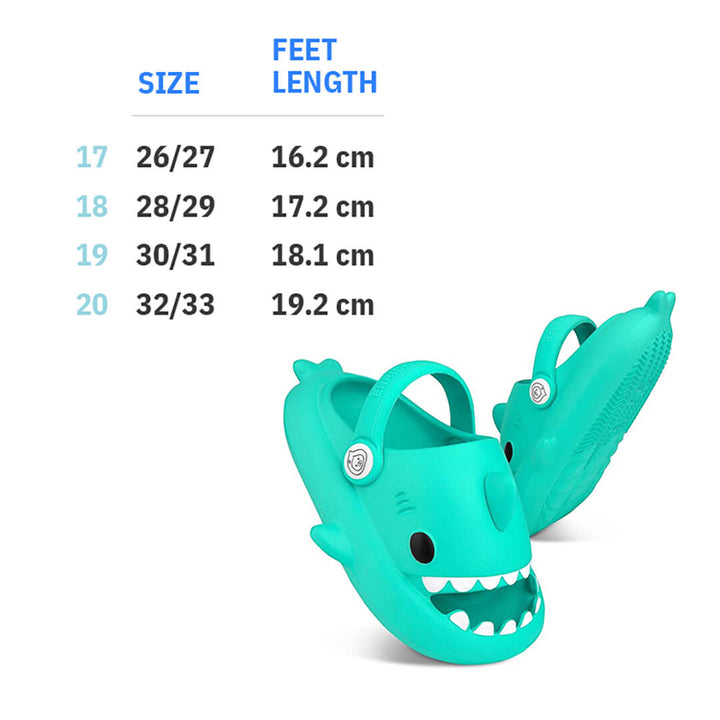 Kids Non-Slip Thick Summer Slides Sandals - Teal