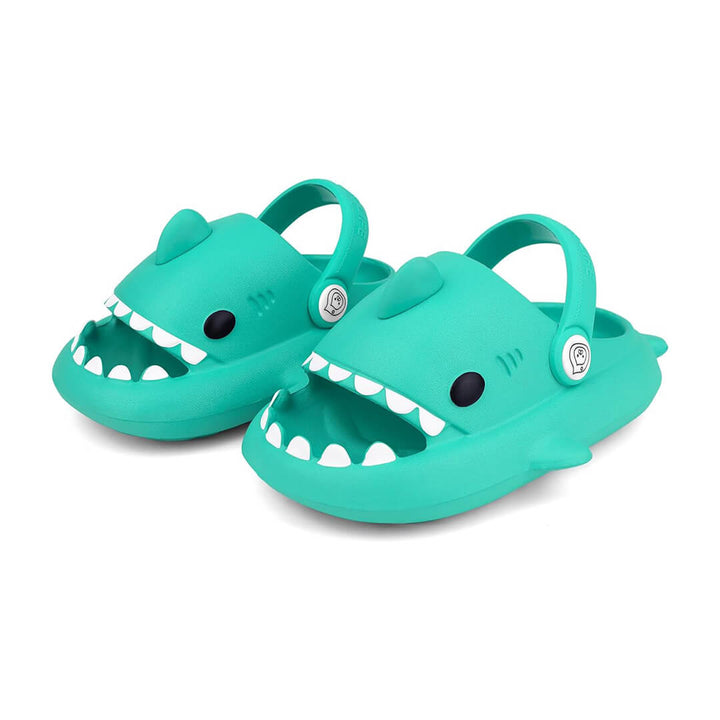 Kids Non-Slip Thick Summer Slides Sandals - Teal