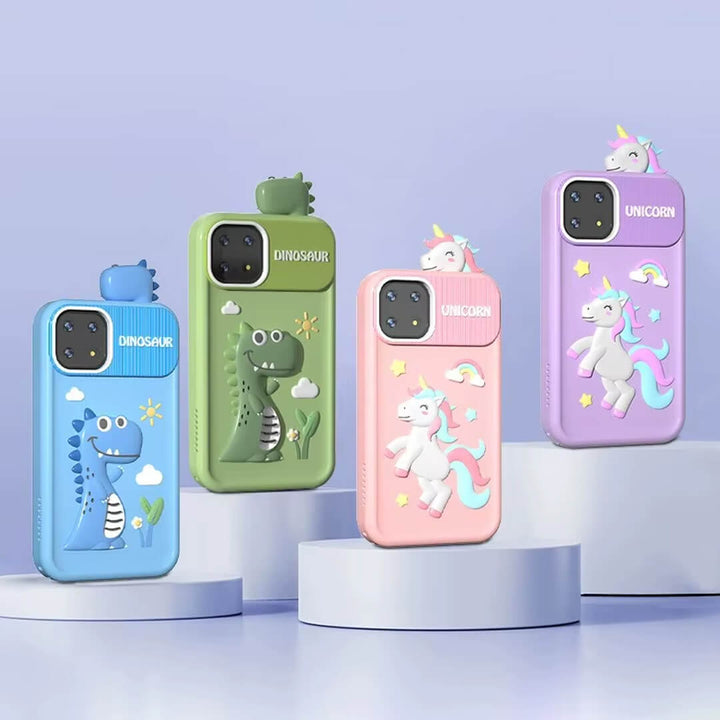 Educational kids smart phone with interactive learning apps