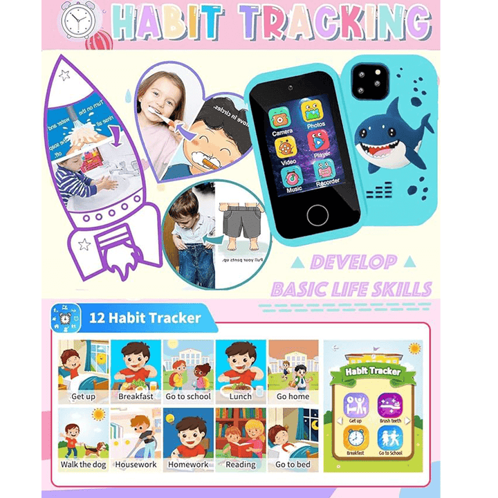 Multi-function Touchscreen Kids Smart Phone + 32GB Memory
