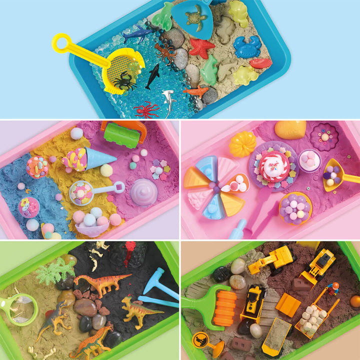 Sensory Bin Creative Play Sand set-Ocean & Sand