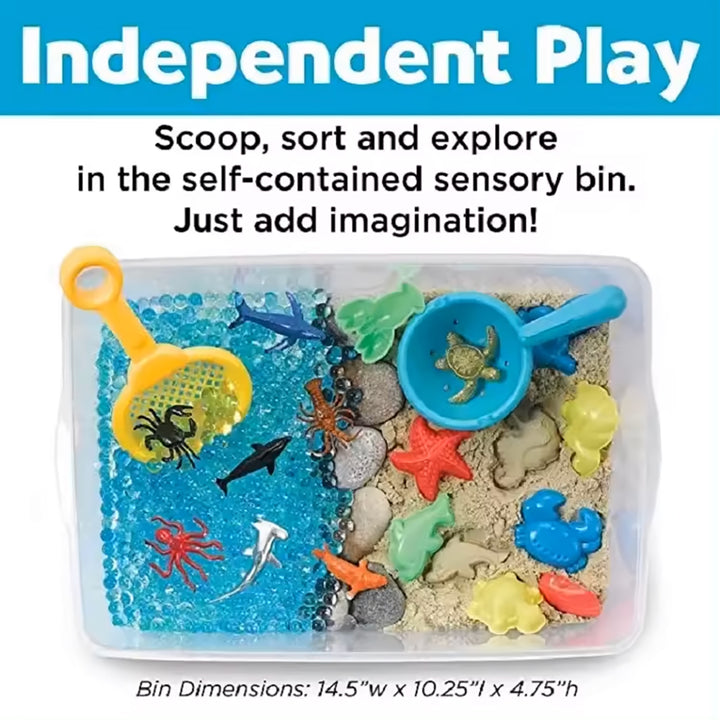 Sensory Bin Creative Play Sand set-Ocean & Sand