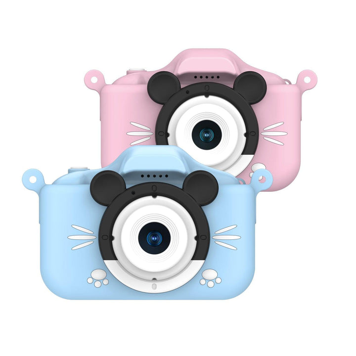 Mickey & Minnie Anti-Drop Dual-Lens Camera + 32GB Card
