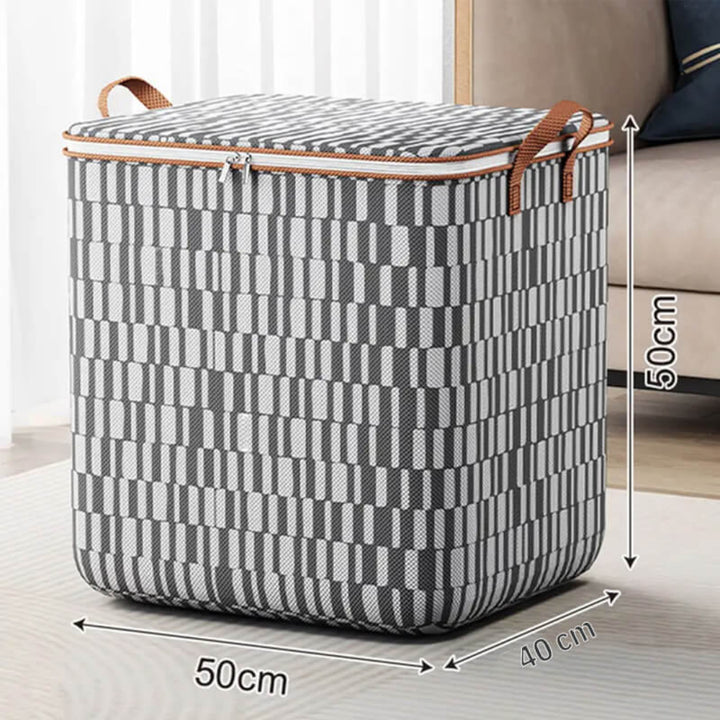 Waterproof Fabric Storage Bag for Clothes / Blankets - 140L/180L Large 140L: 50*40*50cm