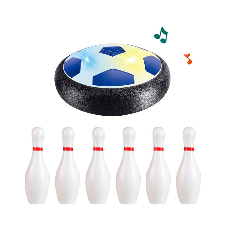 LED Magic Glide Ball with Bowling Set – Hover Soccer Fun