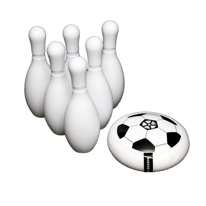 LED Magic Glide Ball with Bowling Set – Hover Soccer Fun