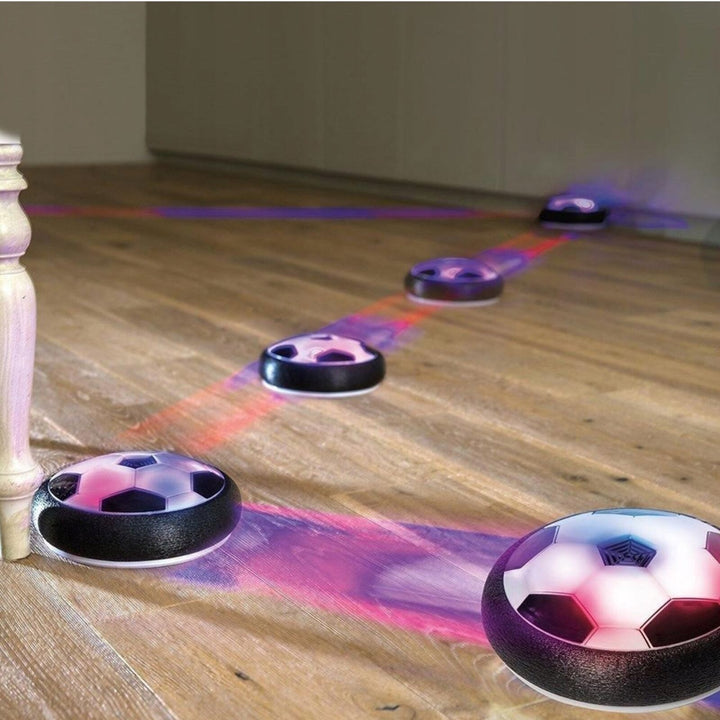 LED Magic Glide Ball with Bowling Set – Hover Soccer Fun
