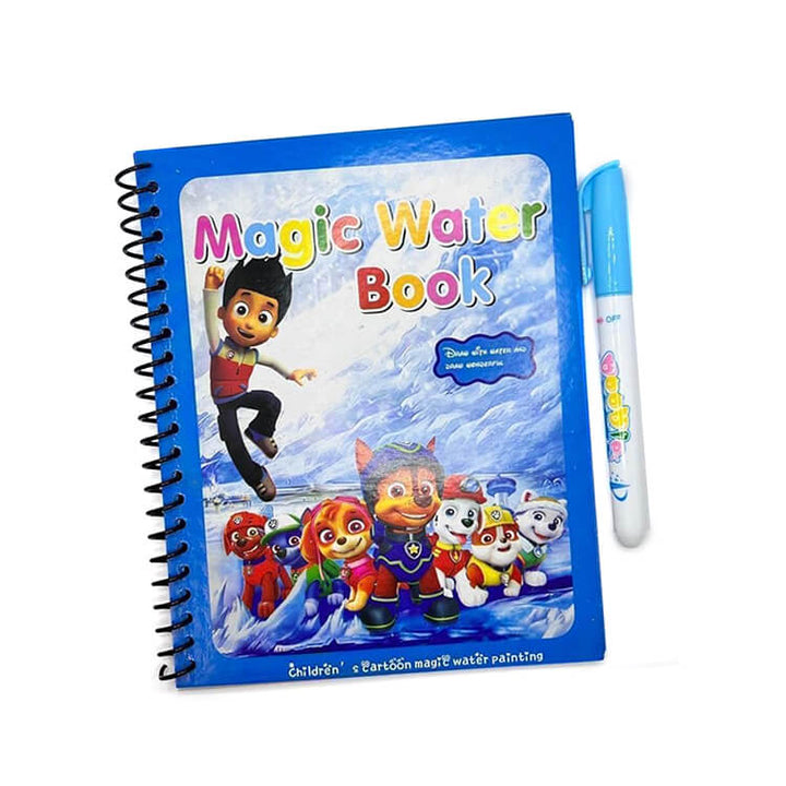 Magic Water Book – Reusable Fun for Kids (Paw patrol & Space)