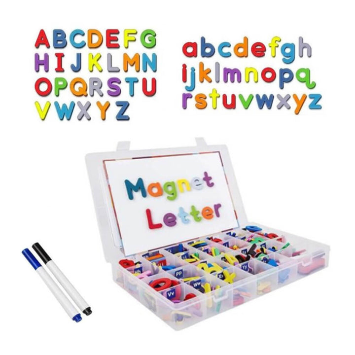 Magnetic ABC Letters Set – Uppercase & Lowercase for Early Learning